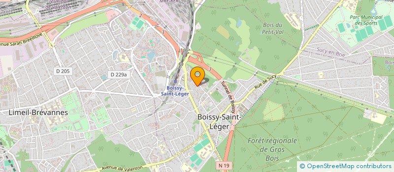 localisation de l'entreprise SYNDICAT DE COPROPRIETE DE PARIS à BOISSY-SAINT-LEGER