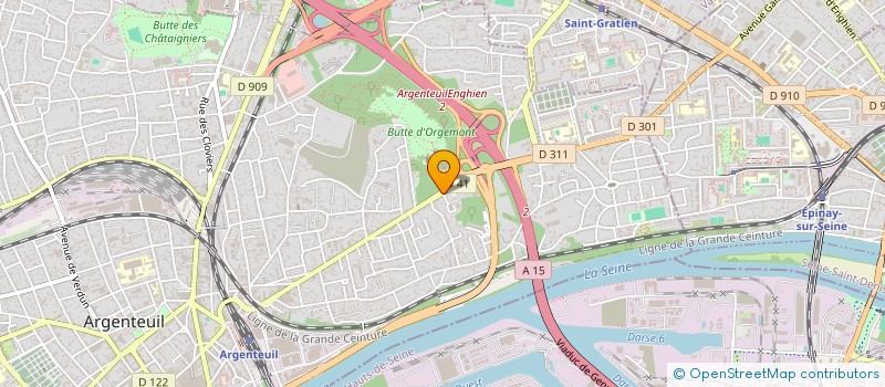 localisation de l'entreprise SYNDICAT DE COPROPRIETE DE STALINGRAD  ARGENTEUIL