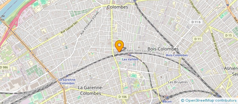localisation de l'entreprise SYNDICAT DE COPROPRIETE DENIS PAPIN à COLOMBES