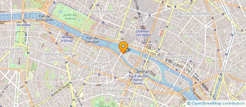 localisation de l'entreprise SYNDICAT DE COPROPRIETE DES ORFEVRES  PARIS