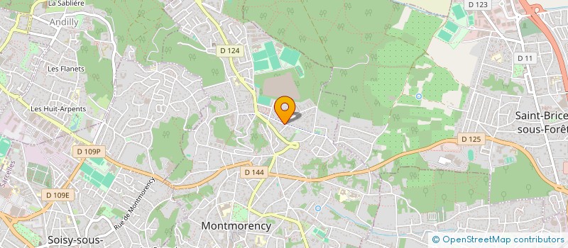 localisation de l'entreprise SYNDICAT DE COPROPRIETE DES TERRASSES  MONTMORENCY