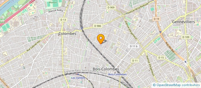 localisation de l'entreprise SYNDICAT DE COPROPRIETE DESIRE RAMELET à COLOMBES