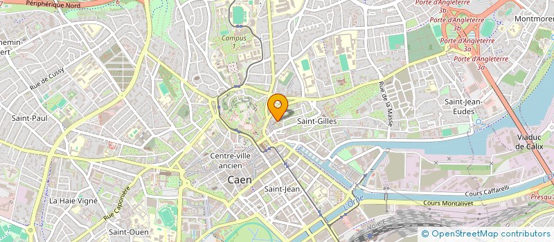 localisation de l'entreprise SYNDICAT DE COPROPRIETE DESLONGCHAMPS à CAEN