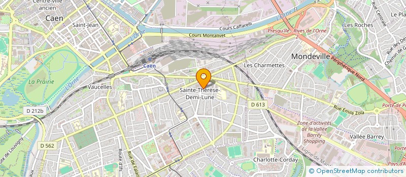 localisation de l'entreprise SYNDICAT DE COPROPRIETE DIVES à CAEN