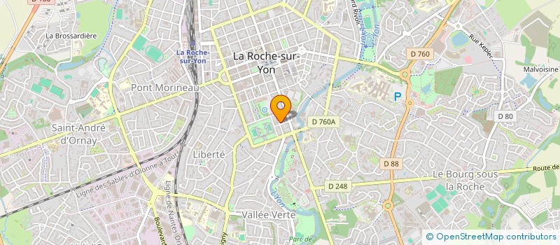 localisation de l'entreprise SYNDICAT DE COPROPRIETE DOUMER à LA ROCHE-SUR-YON