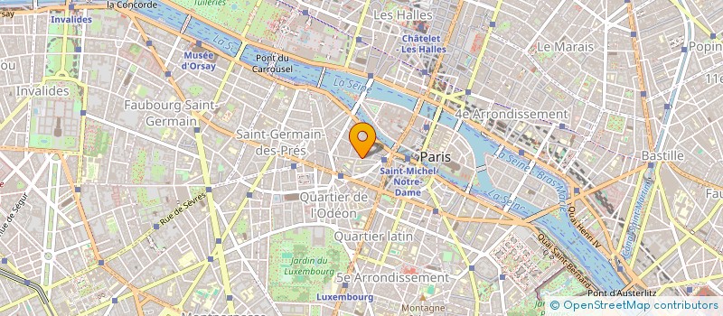 localisation de l'entreprise SYNDICAT DE COPROPRIETE DT ANDRE DES ART  PARIS