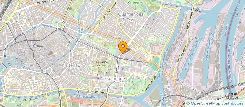 localisation de l'entreprise SYNDICAT DE COPROPRIETE DU 14 BOULEVARD LEBLOIS à STRASBOURG