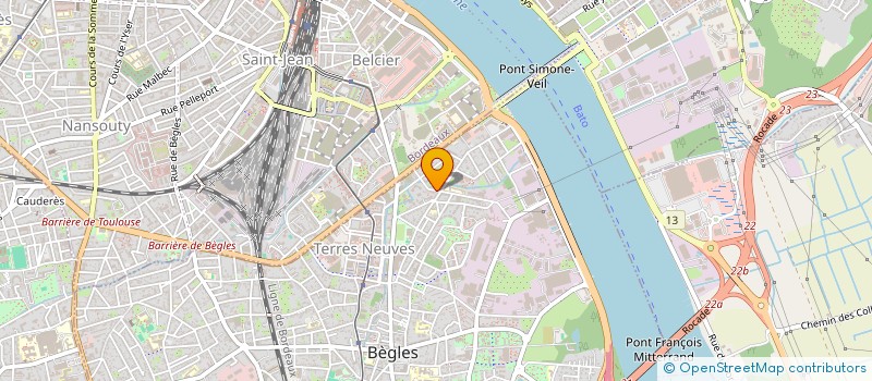 localisation de l'entreprise SYNDICAT DE COPROPRIETE DU 32 RUE TANDONNET 33130 BEGLES à BEGLES