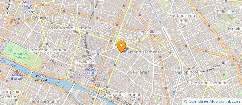 localisation de l'entreprise SYNDICAT DE COPROPRIETE DU 43 RUE DES GRAVILLIERS  PARIS