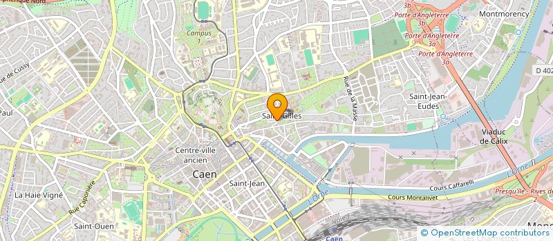 localisation de l'entreprise SYNDICAT DE COPROPRIETE DU 45 RUE HAUTE à CAEN