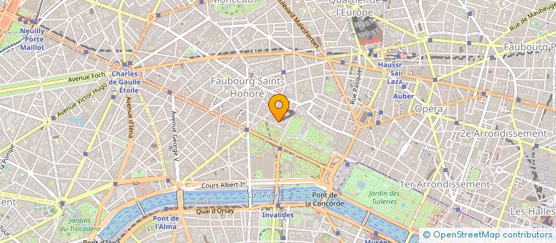 localisation de l'entreprise SYNDICAT DE COPROPRIETE DU CIRQUE  PARIS