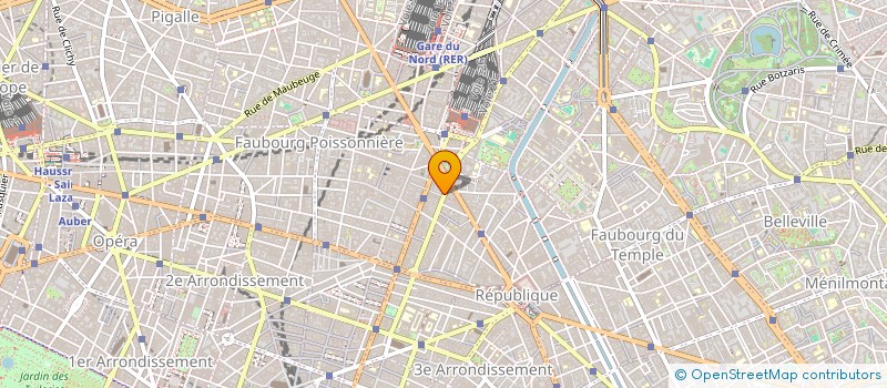 localisation de l'entreprise SYNDICAT DE COPROPRIETE DU FG ST MART  PARIS