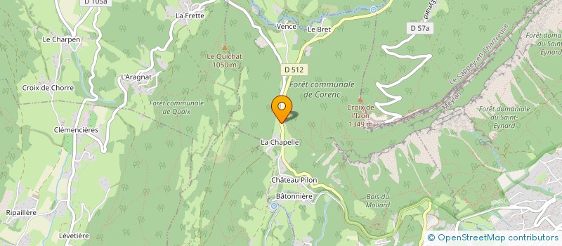 localisation de l'entreprise SYNDICAT DE COPROPRIETE DU PARC DU GOYET  LA TRONCHE