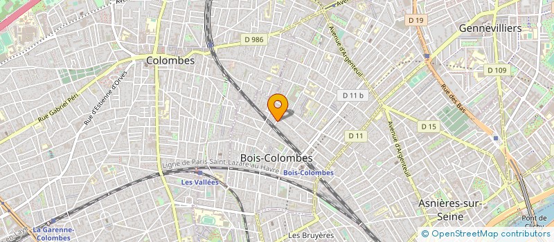 localisation de l'entreprise SYNDICAT DE COPROPRIETE E BESANCON à BOIS-COLOMBES