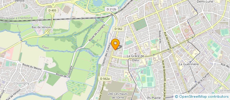 localisation de l'entreprise SYNDICAT DE COPROPRIETE ENCLOS à CAEN