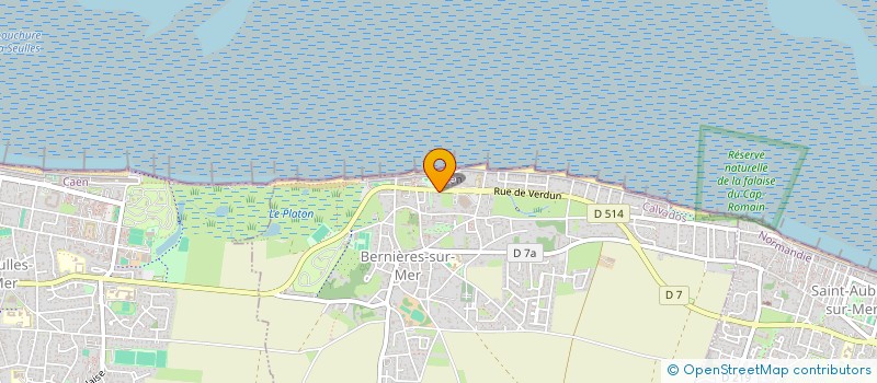 localisation de l'entreprise SYNDICAT DE COPROPRIETE ESSARTS  BERNIERES-SUR-MER