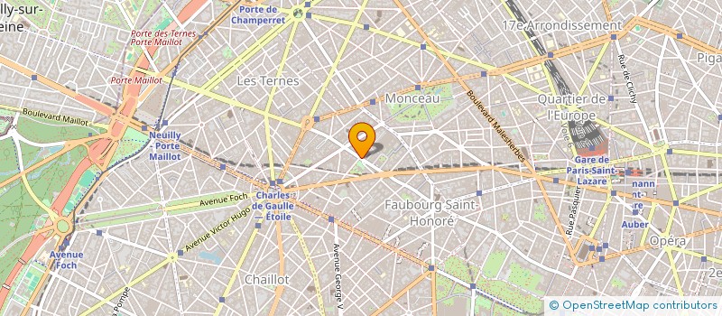 localisation de l'entreprise SYNDICAT DE COPROPRIETE FG ST HONORE  PARIS