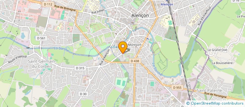 localisation de l'entreprise SYNDICAT DE COPROPRIETE FOGLIETTI à ALENCON