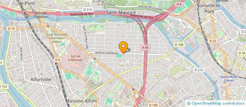 localisation de l'entreprise SYNDICAT DE COPROPRIETE GAMBETTA à MAISONS-ALFORT