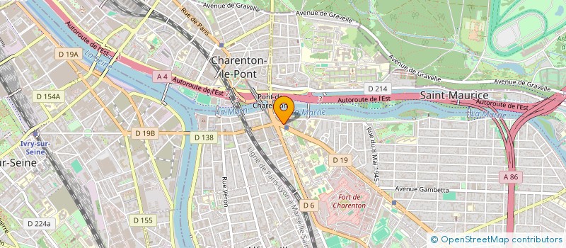 localisation de l'entreprise SYNDICAT DE COPROPRIETE GENERAL LECLERC à MAISONS-ALFORT