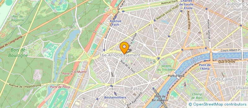 localisation de l'entreprise SYNDICAT DE COPROPRIETE GEORGE MANDEL  PARIS