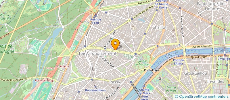 localisation de l'entreprise SYNDICAT DE COPROPRIETE GEORGES MANDEL  PARIS