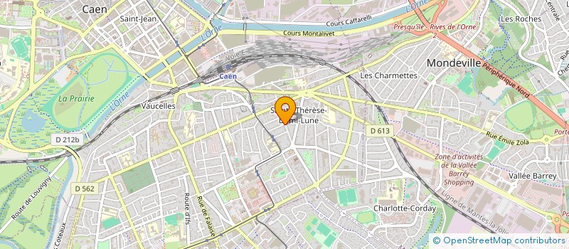 localisation de l'entreprise SYNDICAT DE COPROPRIETE GRINGOIRE à CAEN