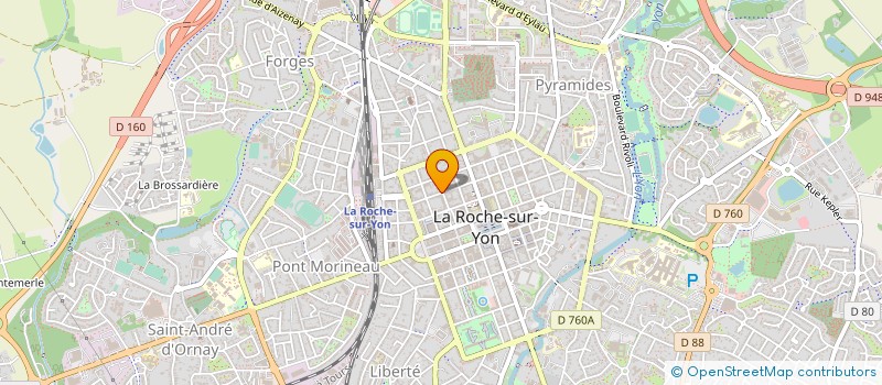 localisation de l'entreprise SYNDICAT DE COPROPRIETE GUERRY à LA ROCHE-SUR-YON