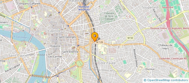 localisation de l'entreprise SYNDICAT DE COPROPRIETE GUILHEMERY à TOULOUSE
