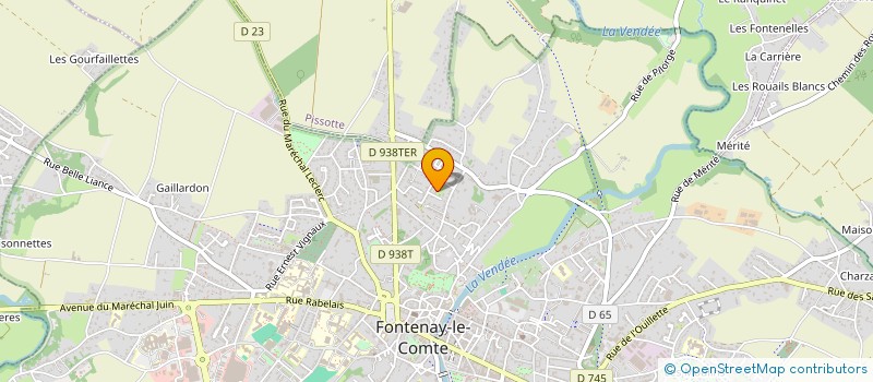 localisation de l'entreprise SYNDICAT DE COPROPRIETE GUINEFOLLE II  FONTENAY-LE-COMTE