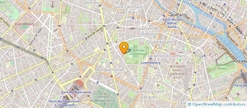 localisation de l'entreprise SYNDICAT DE COPROPRIETE GUYNEMER  PARIS