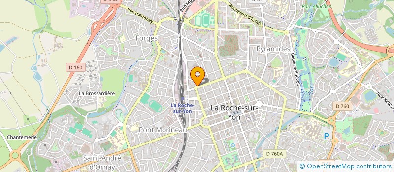 localisation de l'entreprise SYNDICAT DE COPROPRIETE GUYNEMER à LA ROCHE-SUR-YON