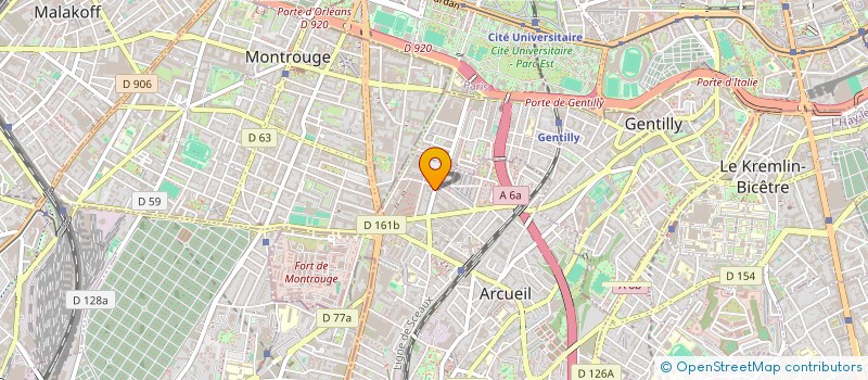 localisation de l'entreprise SYNDICAT DE COPROPRIETE IILITCH à ARCUEIL