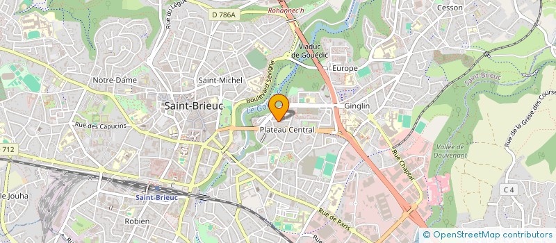 localisation de l'entreprise SYNDICAT DE COPROPRIETE IMM. BRUYERE à SAINT-BRIEUC