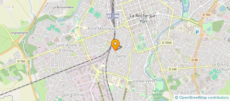 localisation de l'entreprise SYNDICAT DE COPROPRIETE IMMEUBLE LUMIERE à LA ROCHE-SUR-YON