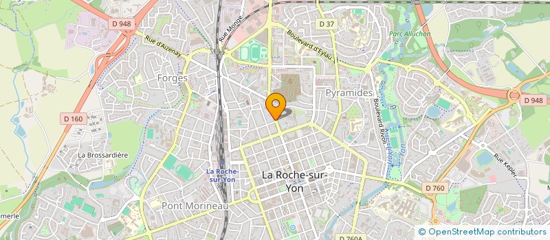 localisation de l'entreprise SYNDICAT DE COPROPRIETE IMMEUBLE NEY à LA ROCHE-SUR-YON