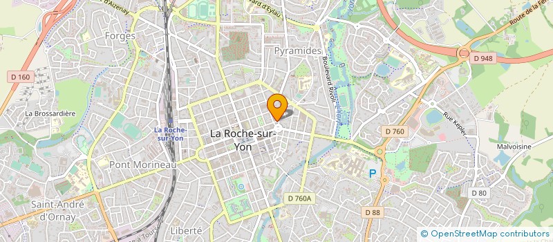 localisation de l'entreprise SYNDICAT DE COPROPRIETE IMMEUBLE RAPHAEL à LA ROCHE-SUR-YON
