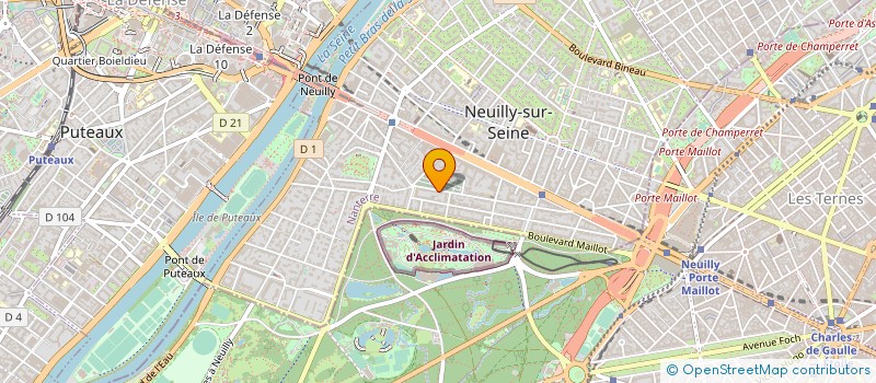 localisation de l'entreprise SYNDICAT DE COPROPRIETE JACQUES DULUD à NEUILLY-SUR-SEINE