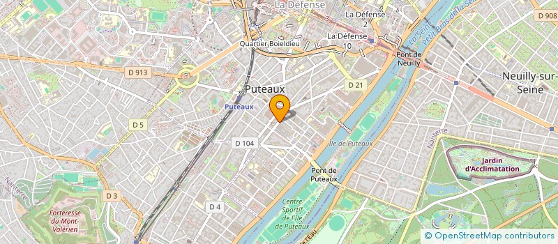 localisation de l'entreprise SYNDICAT DE COPROPRIETE JEAN JAURES  PUTEAUX