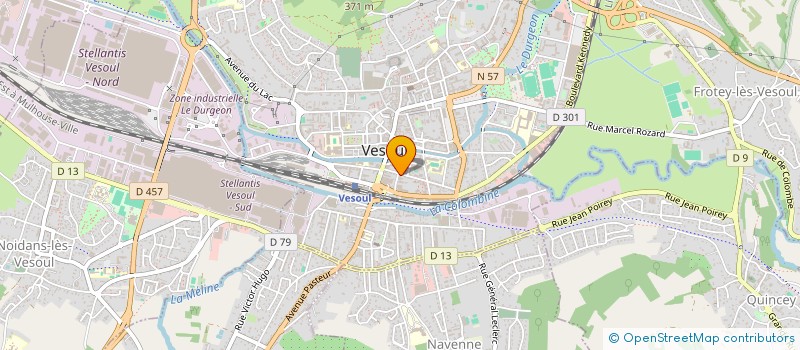 localisation de l'entreprise SYNDICAT DE COPROPRIETE JUPITER  VESOUL