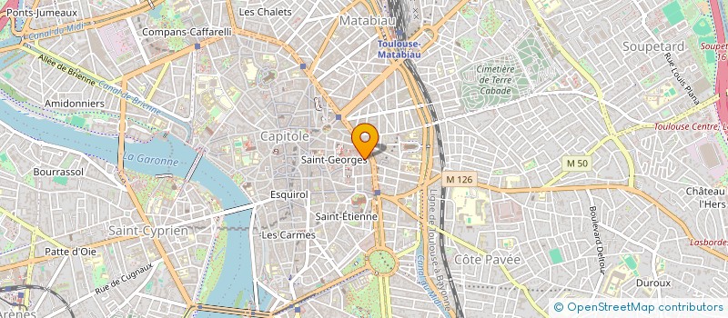 localisation de l'entreprise SYNDICAT DE COPROPRIETE L'ANSE DOREE  TOULOUSE