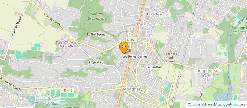 localisation de l'entreprise SYNDICAT DE COPROPRIETE LA MARCHE  MONTLHERY