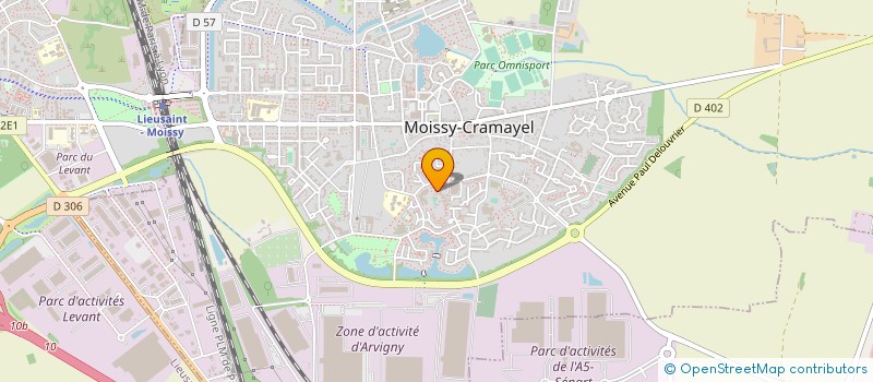 localisation de l'entreprise SYNDICAT DE COPROPRIETE LA POTERNE à MOISSY-CRAMAYEL