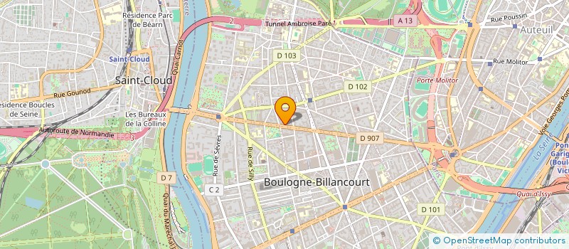 localisation de l'entreprise SYNDICAT DE COPROPRIETE LA REINE à BOULOGNE-BILLANCOURT