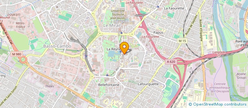 localisation de l'entreprise SYNDICAT DE COPROPRIETE LA REYNERIE à TOULOUSE
