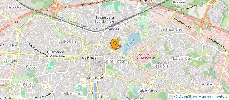 localisation de l'entreprise SYNDICAT DE COPROPRIETE LE 23 à VANNES