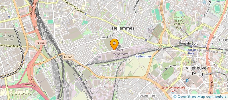 localisation de l'entreprise SYNDICAT DE COPROPRIETE LE BEGUINAGE à LILLE