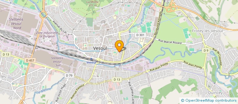 localisation de l'entreprise SYNDICAT DE COPROPRIETE LE CHAMPIONET  VESOUL