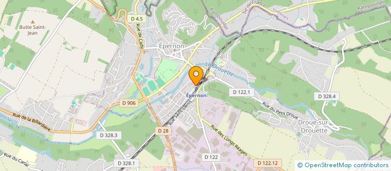 localisation de l'entreprise SYNDICAT DE COPROPRIETE LE GRAND PONT à EPERNON