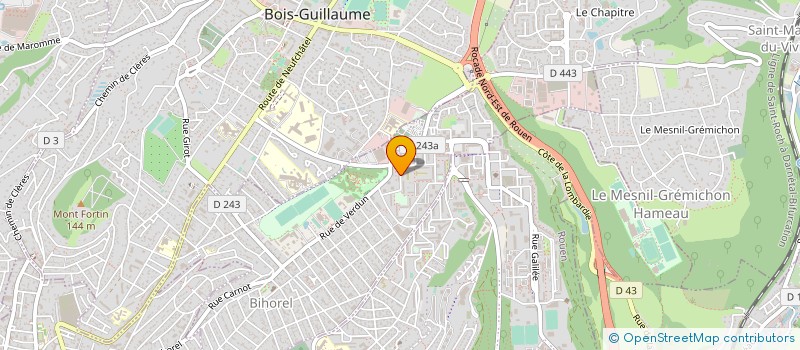 localisation de l'entreprise SYNDICAT DE COPROPRIETE LE LANGUEDOC  BIHOREL